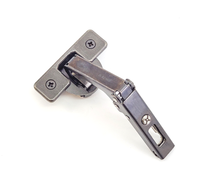 Picture of Salice Pie Cut Corner Hinge Dowels in Titanium for 70° Opening Angle