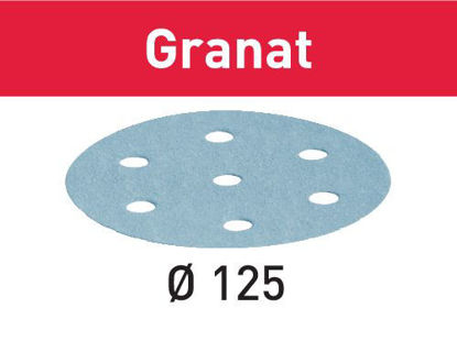 Picture of Abrasive sheet Granat STF D125/8 P80 GR/50